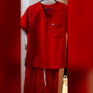 FIGS Scrubs (Red)